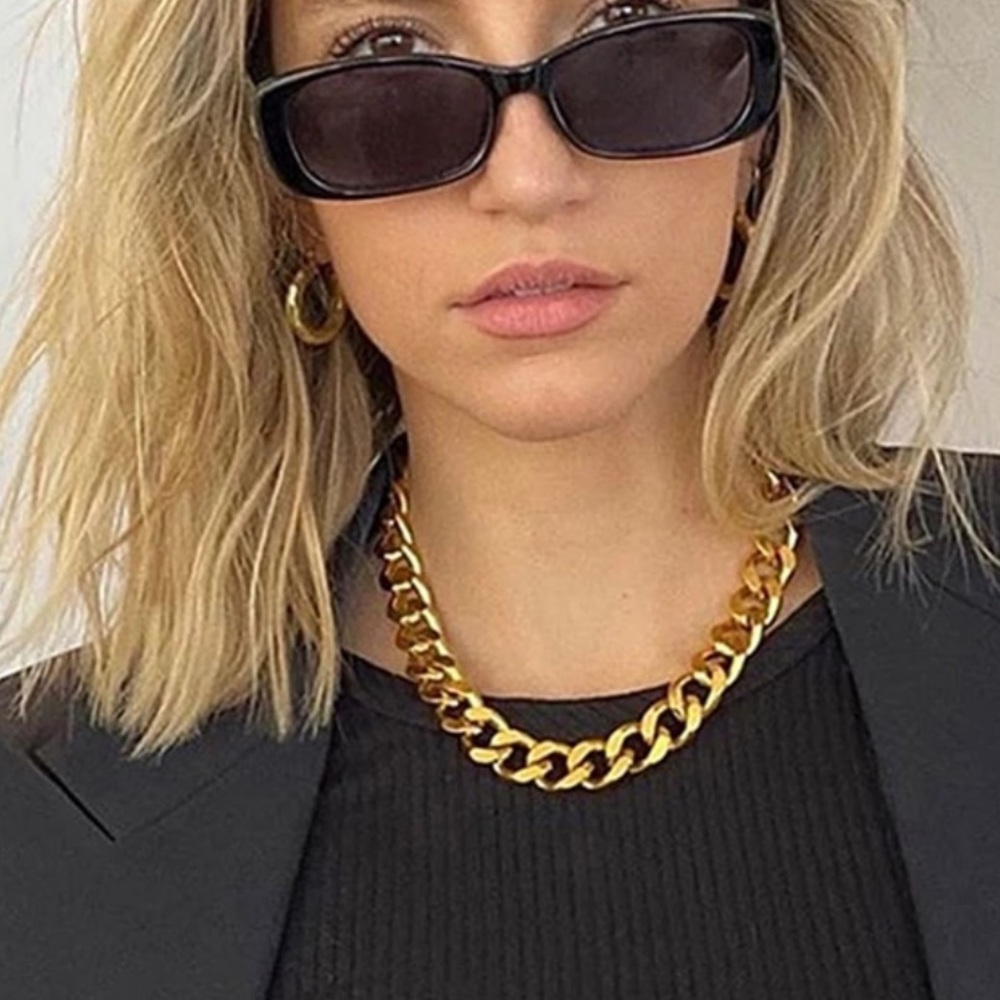 Gold Plated Cuban Necklace - Picture 2 of 6